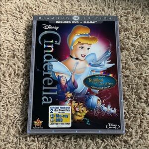 Disney Cinderella Diamond Edition DVD Blu-ray